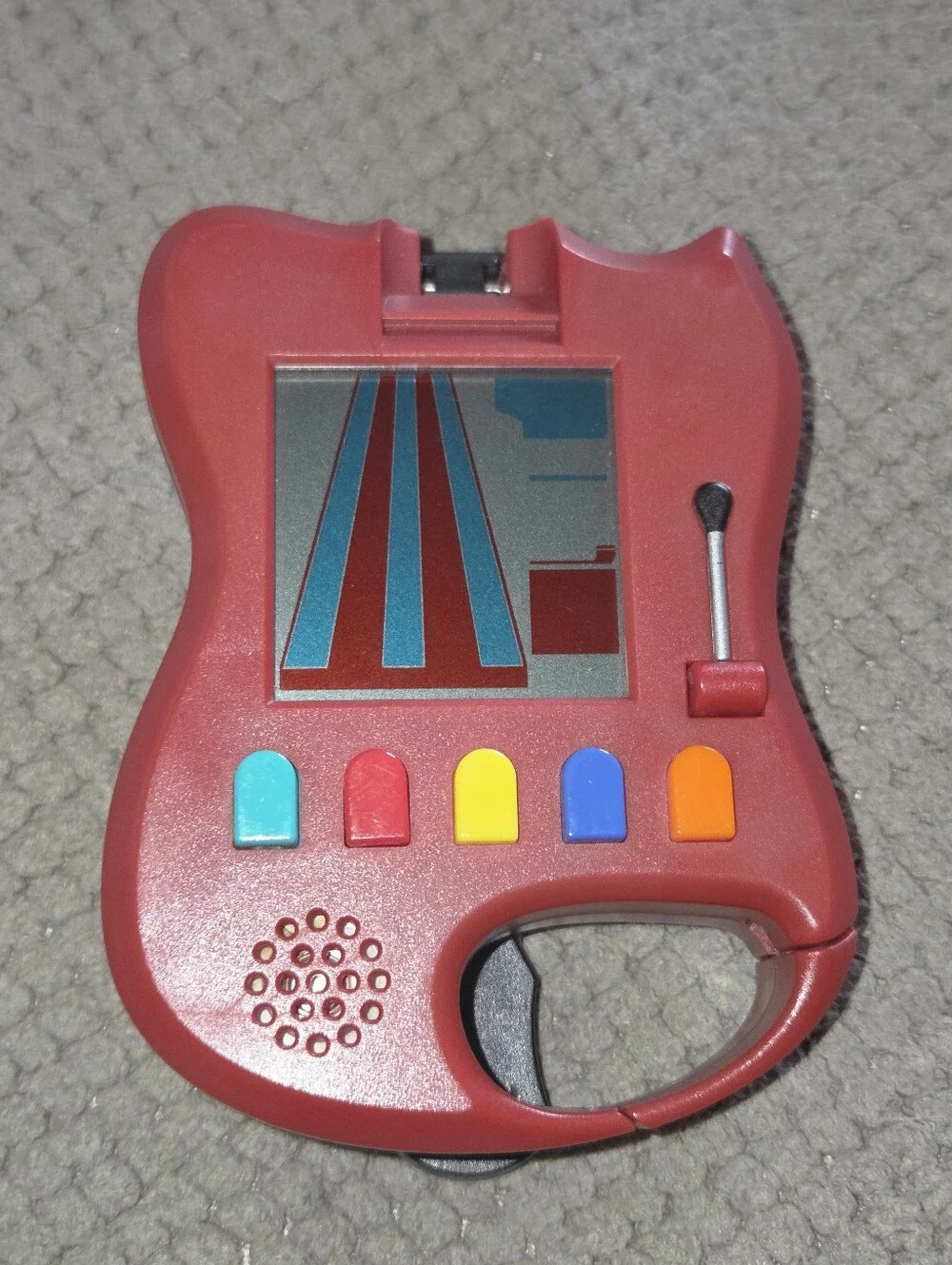 GUITAR HERO Handheld Electronic Game Carabiner 2007 Travel Pocket Size